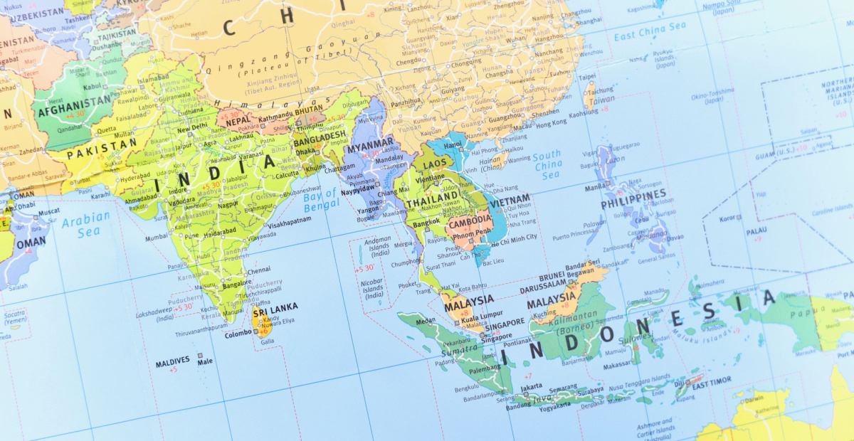Map of SE Asia