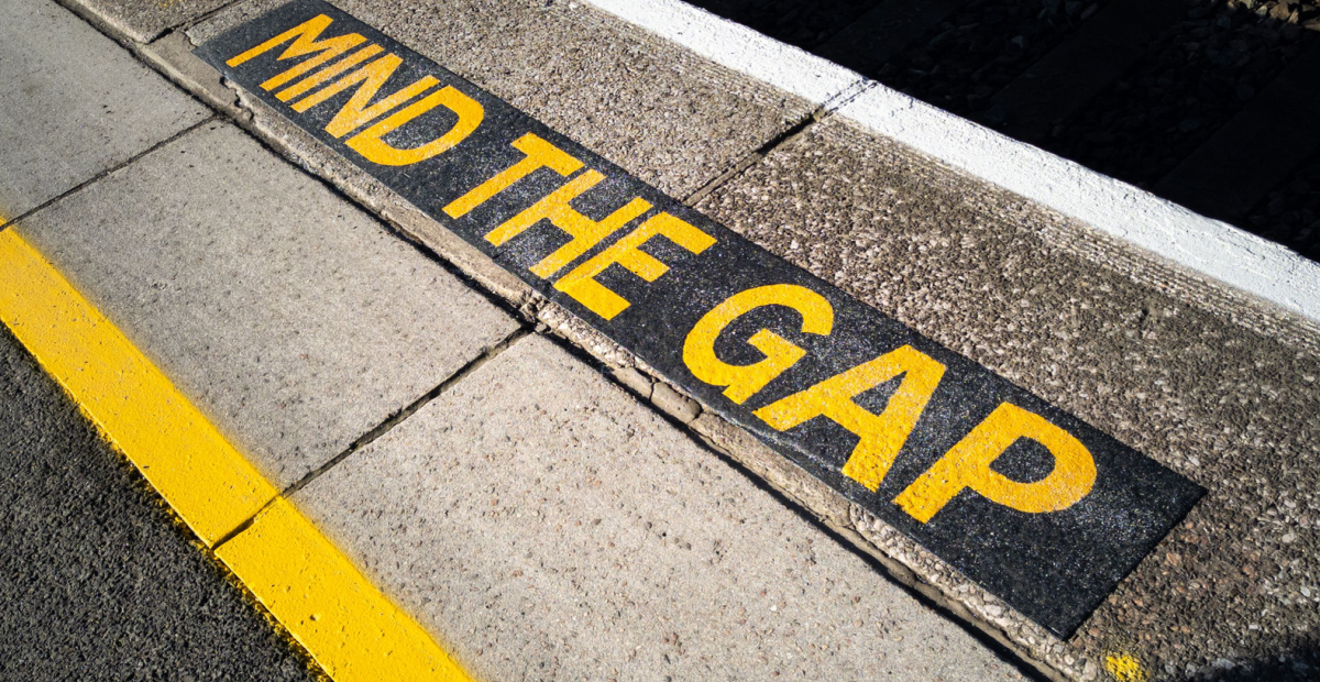 Yellow mind the gap