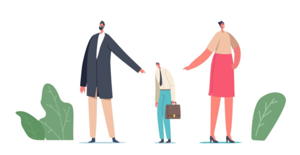 Figures casting blame