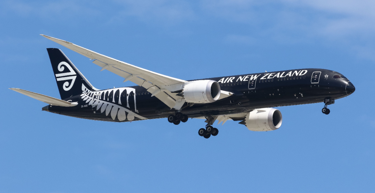 Air NZ aircraft