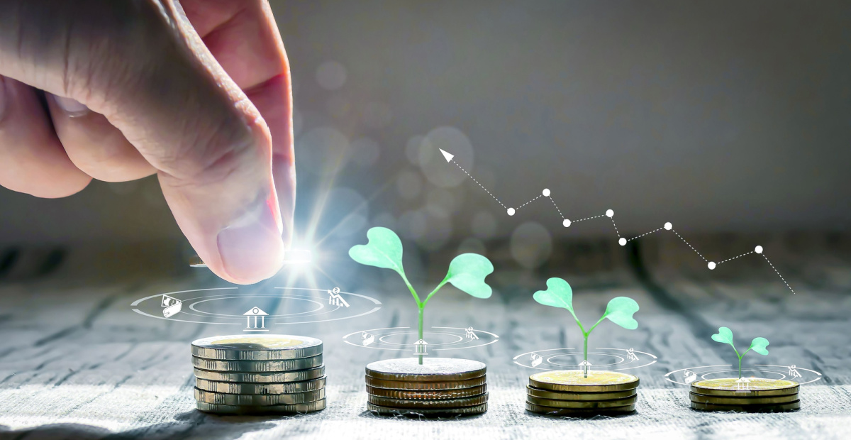 Coin piles and growth