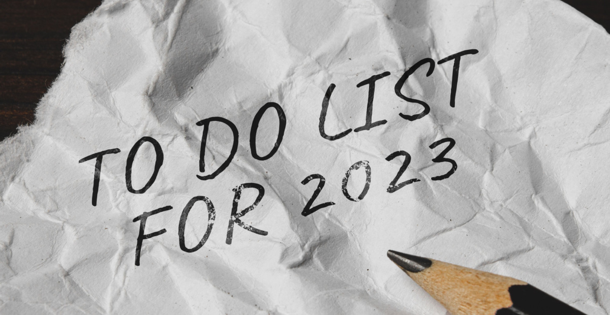 To do list for 2023
