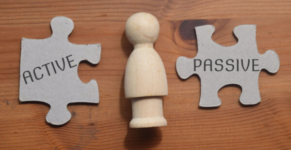 Figure between active and passive