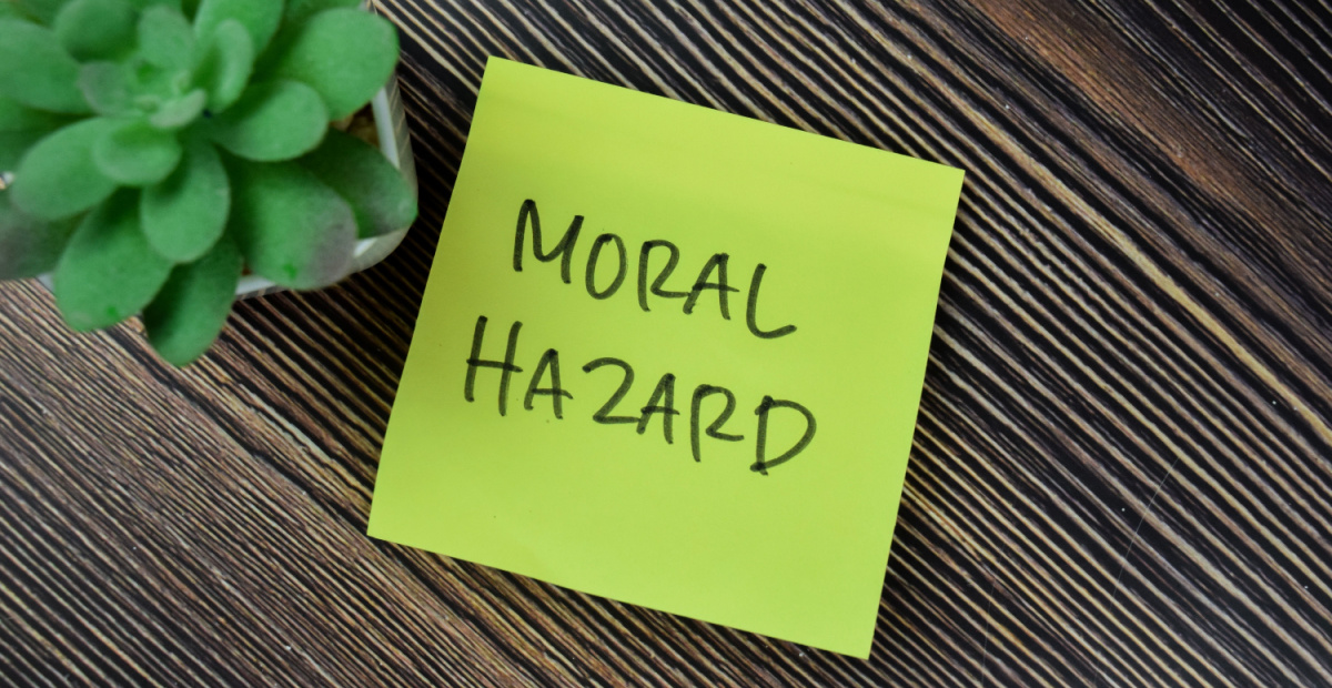 Moral hazard label