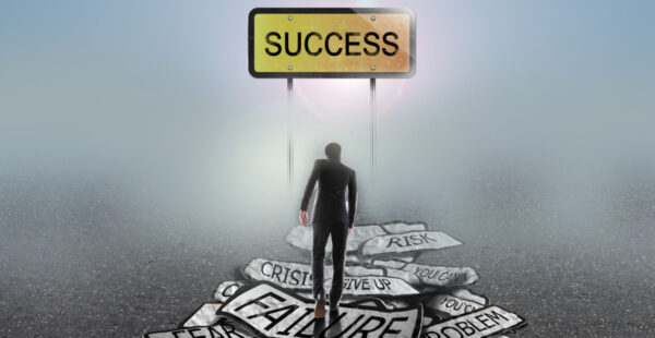 Man walks through failure to success