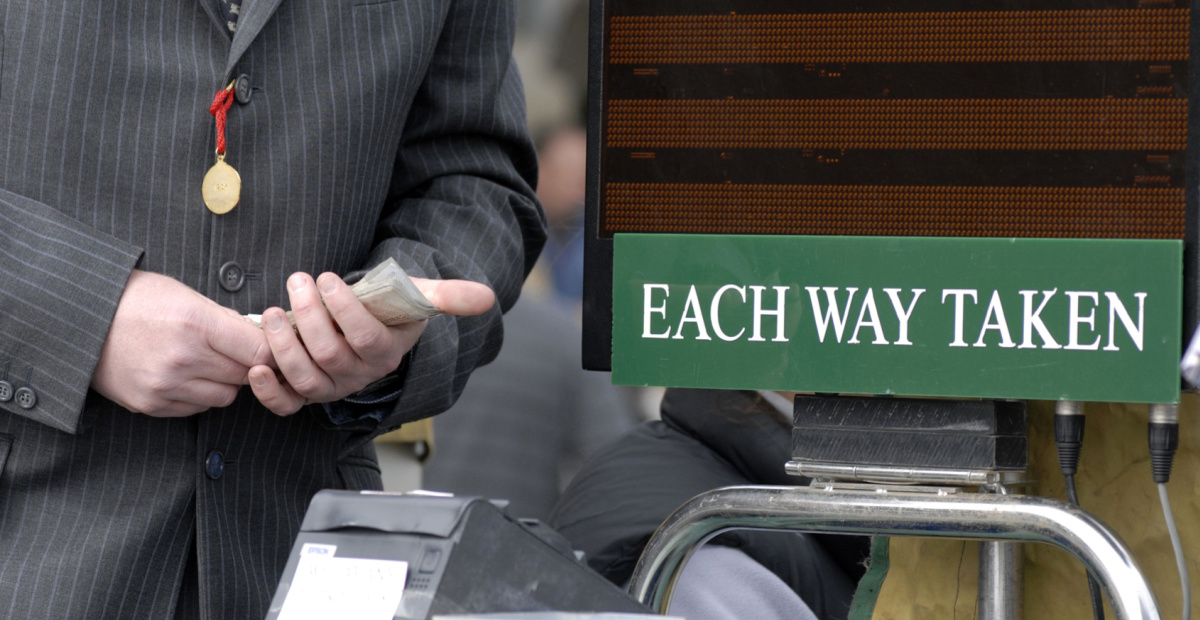 Bookie taking an each-way bet