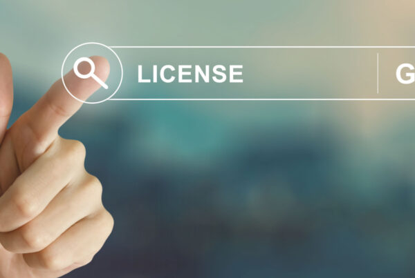 Finger activating license