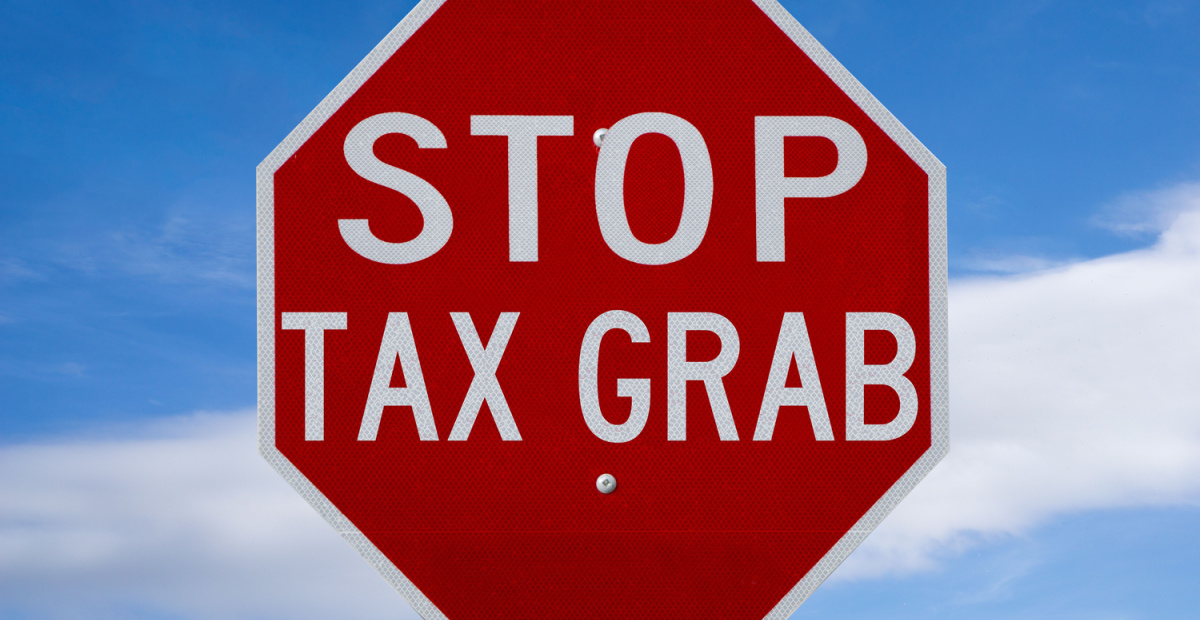 Stop tax grab