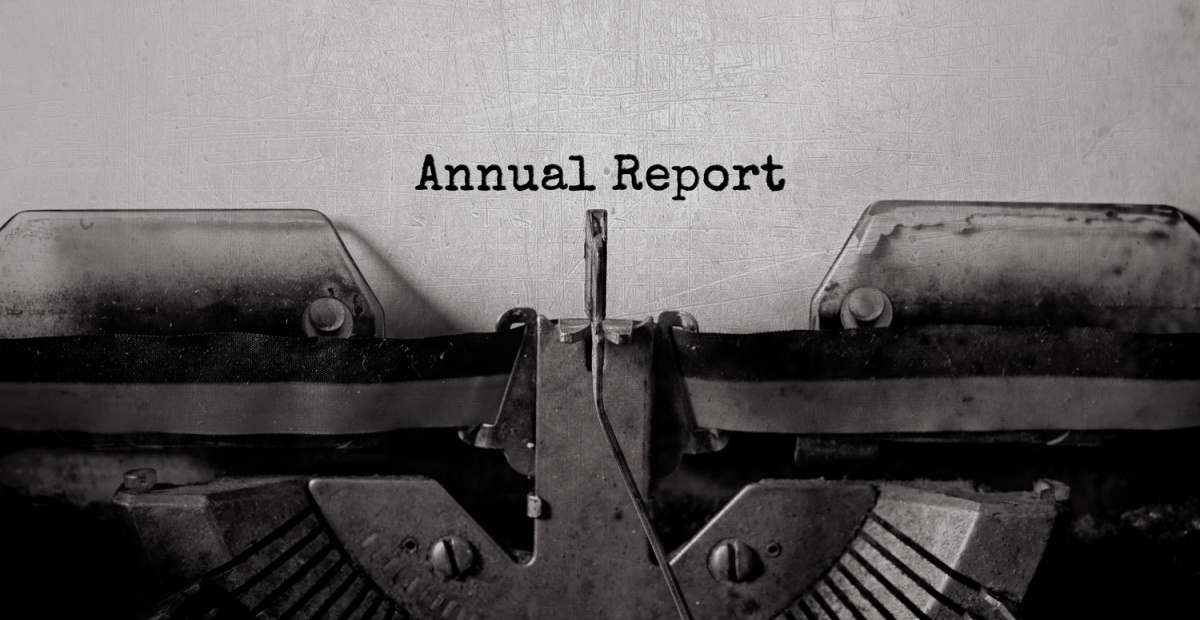 Typewriter annual report