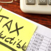 Tax deductible post-it note