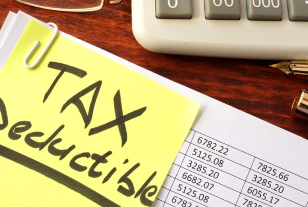 Tax deductible post-it note