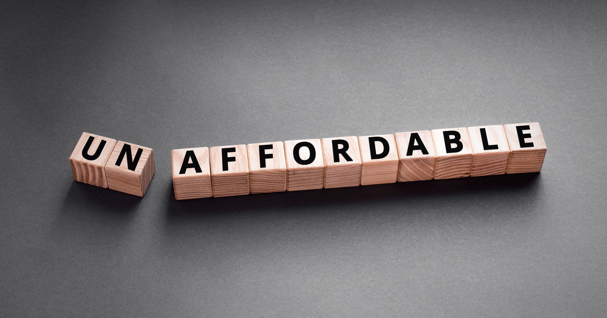 Blocks spell unaffordable