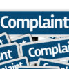 Graphic showing multiple complaint badges