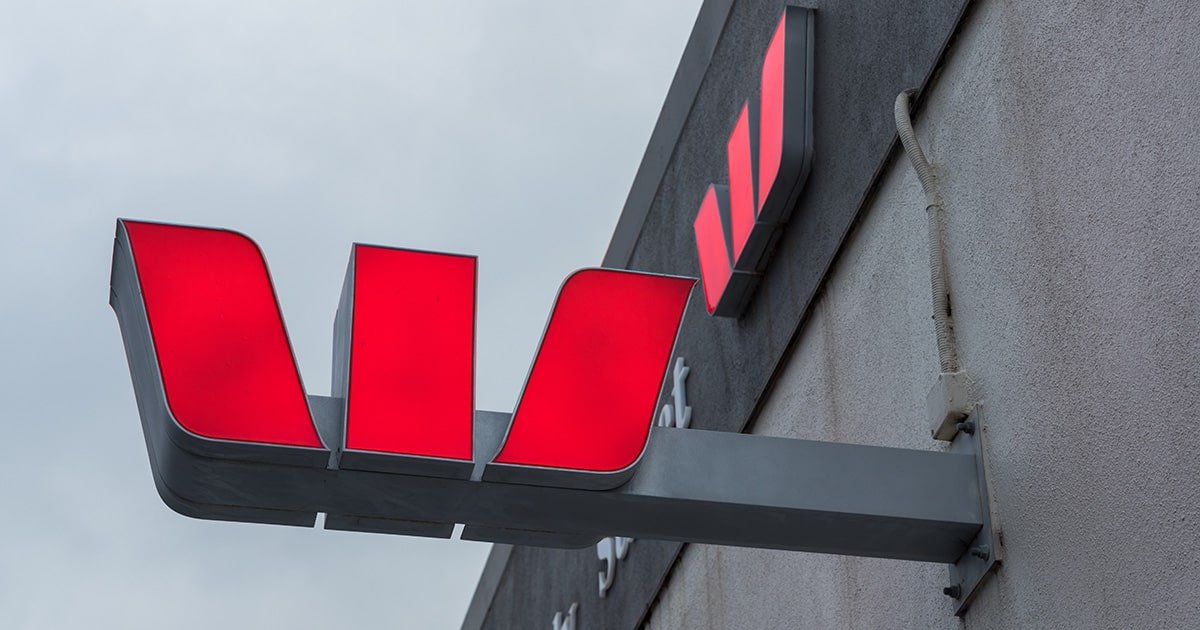 Westpac sign on building